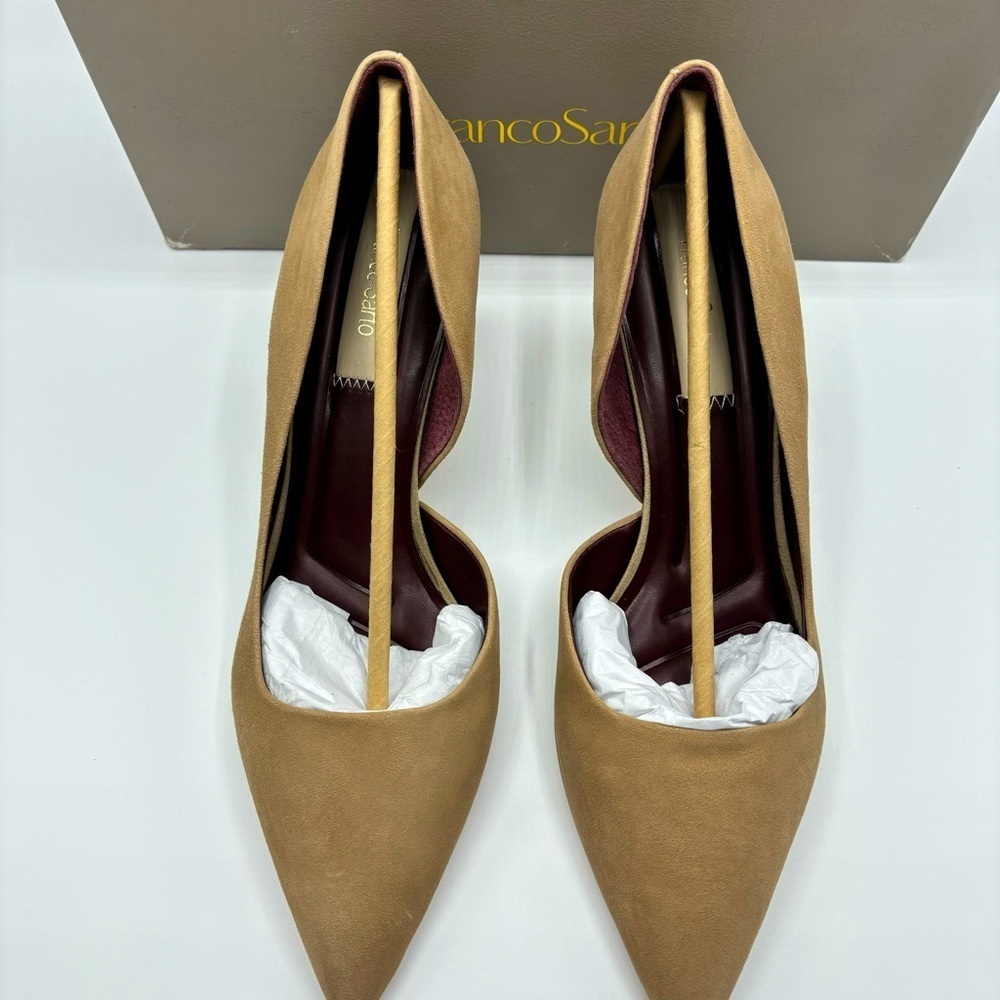 Franco Sarto Women's Tana Pointed Toe D'Orsay Mid Heel Pump Size 10 - Picture 4 of 15